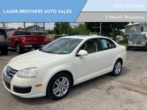 2007 Volkswagen Jetta for sale at LAUER BROTHERS AUTO SALES in Dover PA