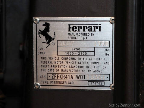 1998 Ferrari F355