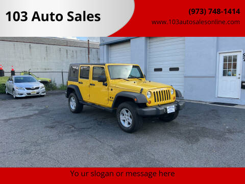 2008 Jeep Wrangler Unlimited for sale at 103 Auto Sales in Bloomfield NJ