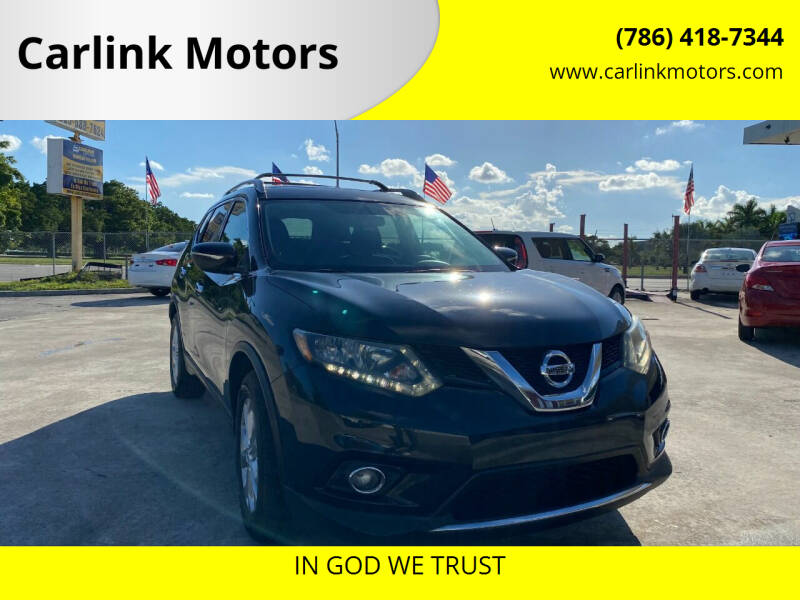 2015 Nissan Rogue for sale at Carlink Motors in Miami FL