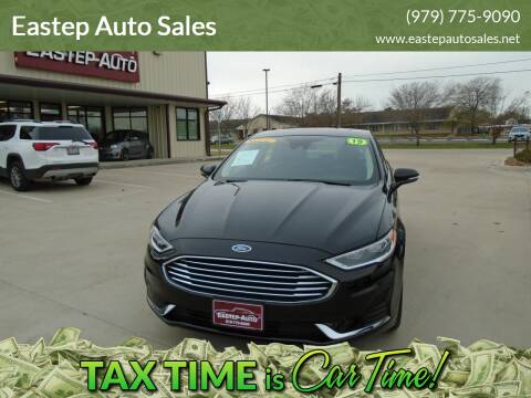 2019 Ford Fusion Hybrid for sale at Eastep Auto Sales in Bryan TX