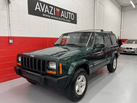 1999 Jeep Cherokee for sale at AVAZI AUTO GROUP LLC in Gaithersburg MD