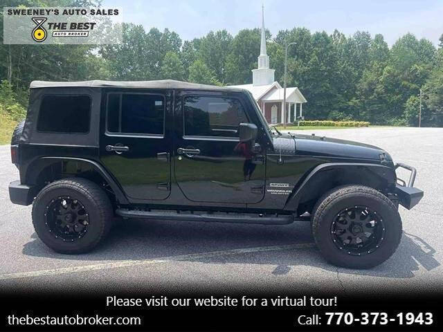 2017 Jeep Wrangler Unlimited for sale at Sweeney S Auto Sales The Best Auto Broker in Alpharetta, GA