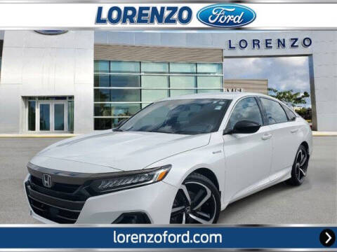 2022 Honda Accord Hybrid for sale at Lorenzo Ford in Homestead FL