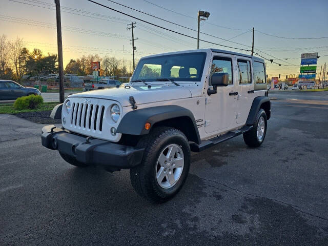 2016 Jeep Wrangler Unlimited for sale at GLOBE AUTO SALES in Louisville, KY