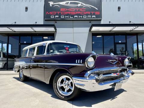 1957 Chevrolet Bel Air for sale at Exotic Motorsports of Oklahoma in Edmond OK