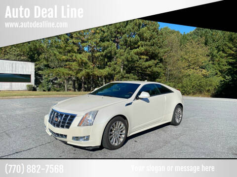 2012 Cadillac CTS for sale at Auto Deal Line in Alpharetta GA