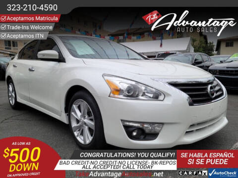 2014 Nissan Altima for sale at ADVANTAGE AUTO SALES INC in Bell CA