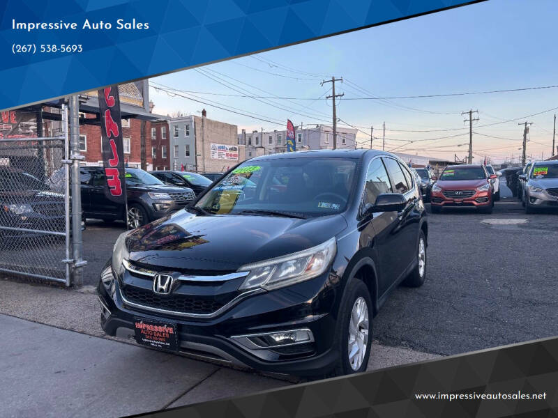 2015 Honda CR-V for sale at Impressive Auto Sales in Philadelphia PA