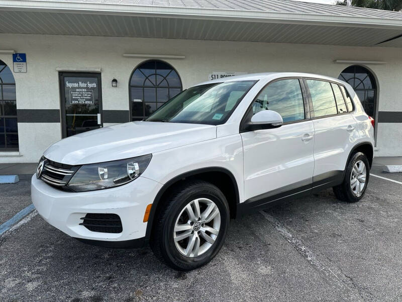 2014 Volkswagen Tiguan for sale at Supreme Motor Sports in North Fort Myers FL