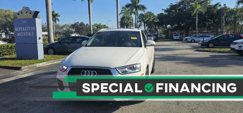 2017 Audi Q3 for sale at ROYALTON MOTORS in Plantation FL