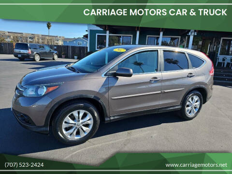 2012 Honda CR-V for sale at Carriage Motors Car & Truck in Santa Rosa CA