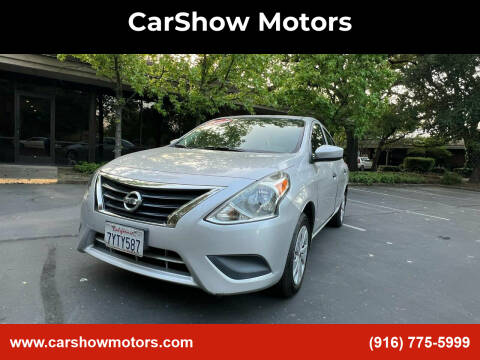 2017 Nissan Versa for sale at CarShow Motors in Sacramento CA