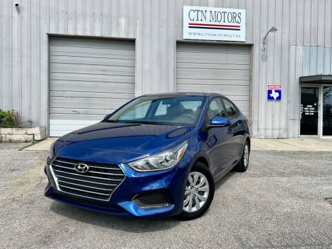 2021 Hyundai Accent for sale at CTN MOTORS in Houston TX