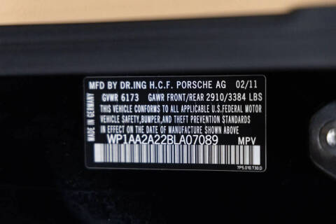 2011 Porsche Cayenne Tiptronic