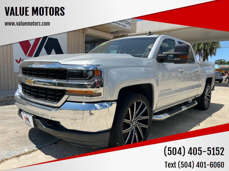 2017 Chevrolet Silverado 1500 for sale at VALUE MOTORS in Kenner LA