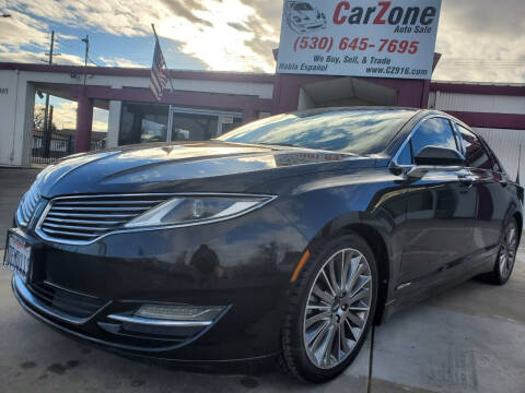 2014 Lincoln MKZ for sale at CarZone in Marysville CA