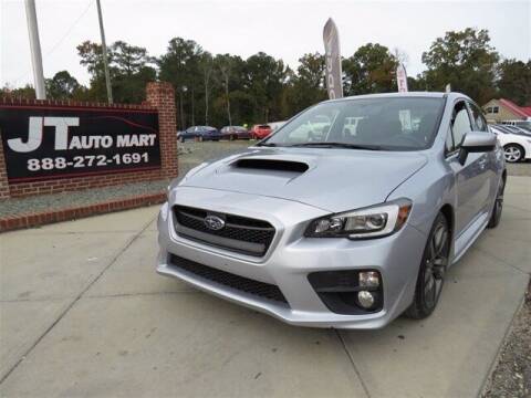 2017 Subaru WRX for sale at J T Auto Group in Sanford NC