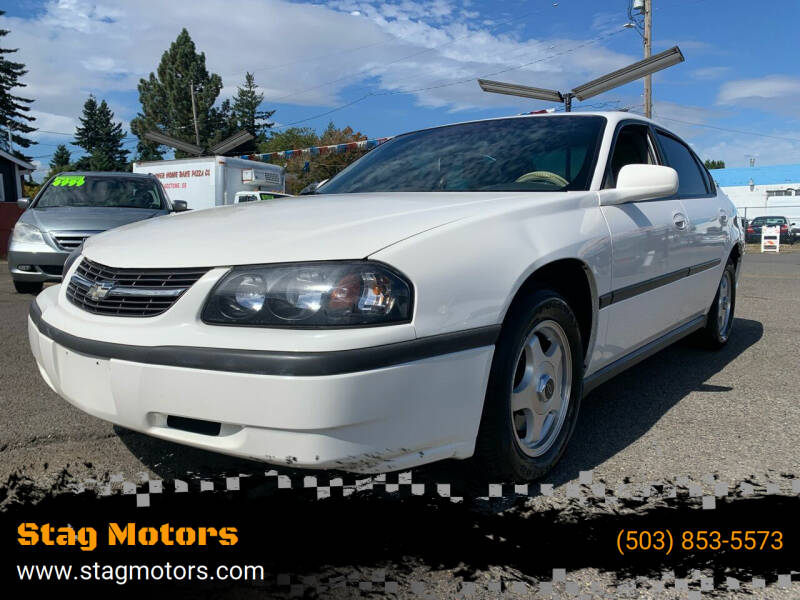 2005 Chevrolet Impala for sale at Stag Motors in Portland OR