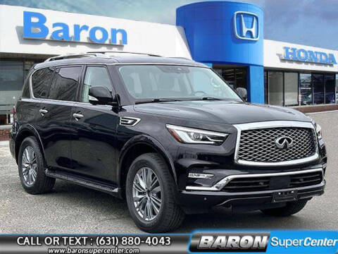 2021 Infiniti QX80 for sale at Baron Super Center in Patchogue NY