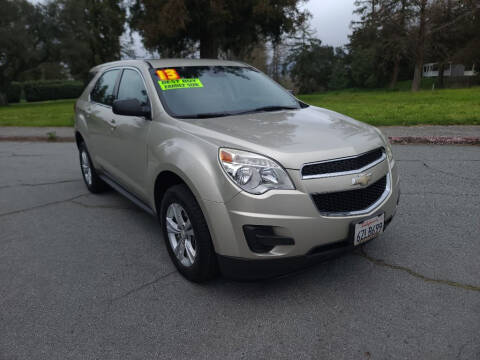 2013 Chevrolet Equinox for sale at ROBLES MOTORS in San Jose CA