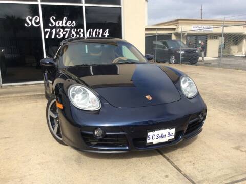 2008 Porsche Cayman for sale at SC SALES INC in Houston TX