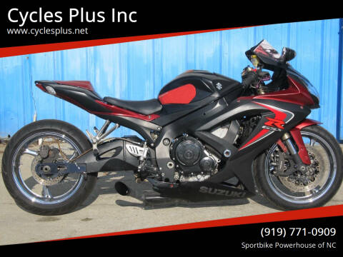 2008 Suzuki GSX-R600 for sale at Cycles Plus Inc in Garner NC