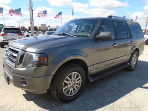 2012 Ford Expedition for sale at TEXAS HOBBY AUTO SALES in Houston TX