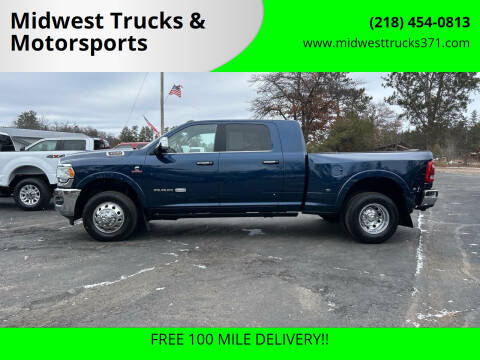 2019 RAM 3500 for sale at Midwest Trucks & Motorsports in Merrifield MN