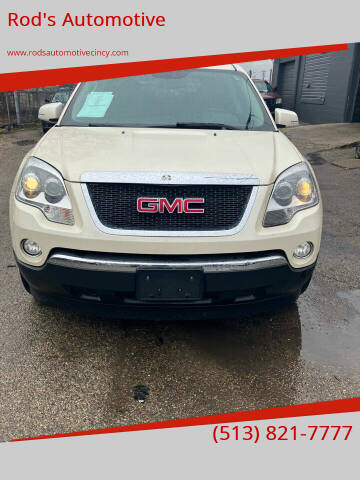 2011 GMC Acadia for sale at Rod's Automotive in Cincinnati OH