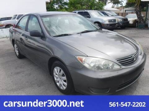 2005 Toyota Camry for sale at Cars Under 3000 in Lake Worth FL