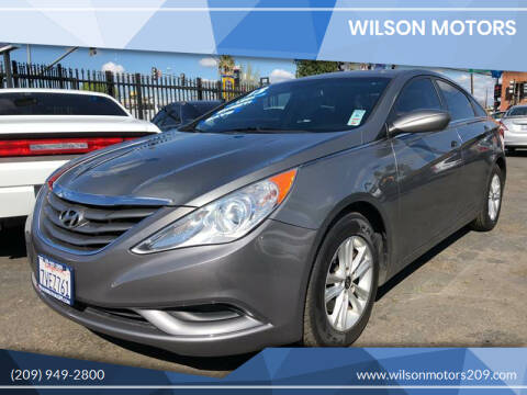2012 Hyundai Sonata for sale at WILSON MOTORS in Stockton CA