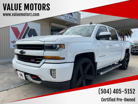 2018 Chevrolet Silverado 1500 for sale at VALUE MOTORS in Kenner LA