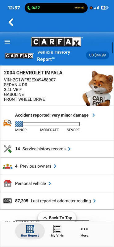 2004 Chevrolet Impala
