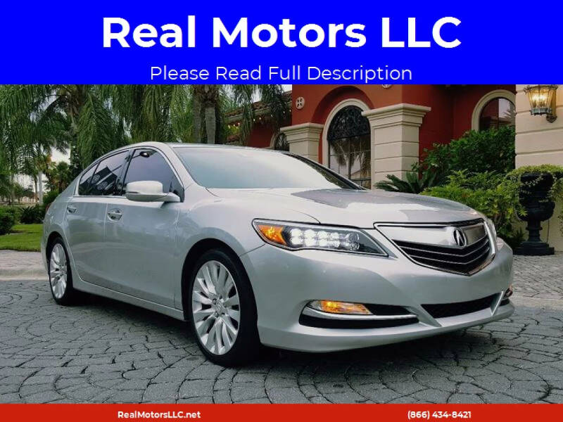 2014 Acura RLX for sale at Real Motors LLC in Clearwater FL