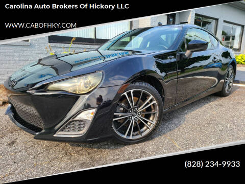 2013 Scion FR-S for sale at Carolina Auto Brokers of Hickory LLC in Newton NC