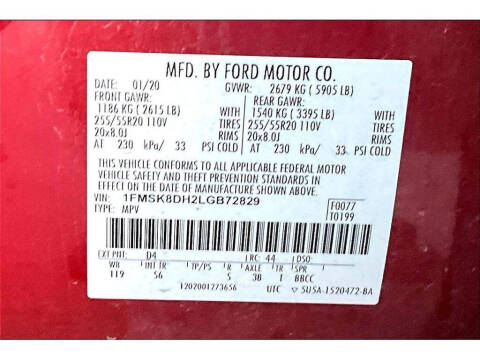 2020 Ford Explorer XLT