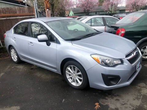 2014 Subaru Impreza for sale at Blue Line Auto Group in Portland OR