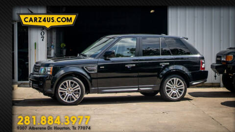 2011 Land Rover Range Rover Sport for sale at S&A Automotive Corp DBA CRU in Houston TX