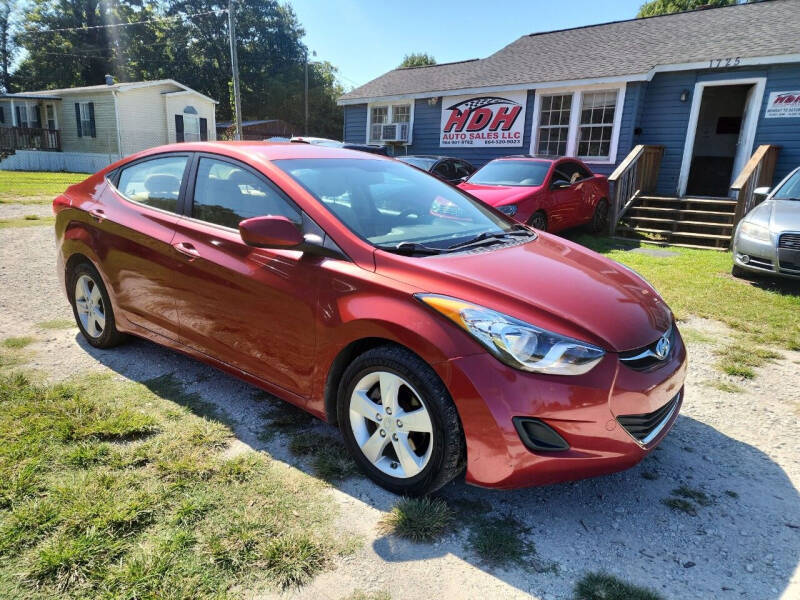 2011 Hyundai Elantra for sale at HDH Auto Sales LLC in Greer SC