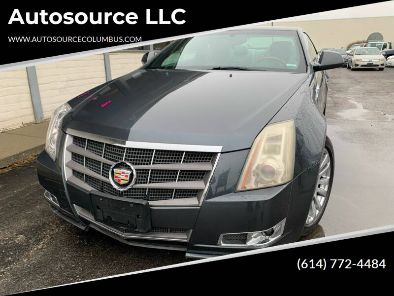 2011 Cadillac CTS for sale at Autosource LLC in Columbus OH