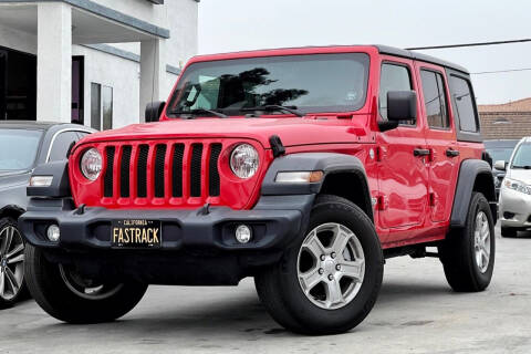 2019 Jeep Wrangler Unlimited for sale at Fastrack Auto Inc in Rosemead CA