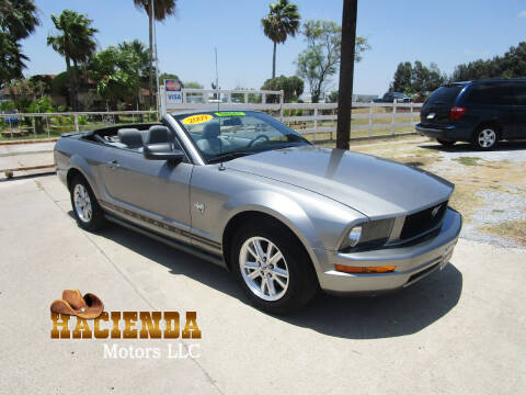 2009 Ford Mustang for sale at HACIENDA MOTORS, LLC in Brownsville TX