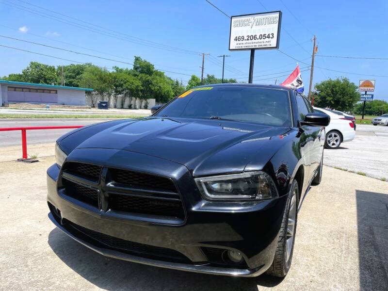 2011 Dodge Charger for sale at Shock Motors in Garland TX