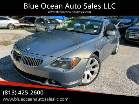 2005 BMW 6 Series for sale at Blue Ocean Auto Sales LLC in Tampa FL