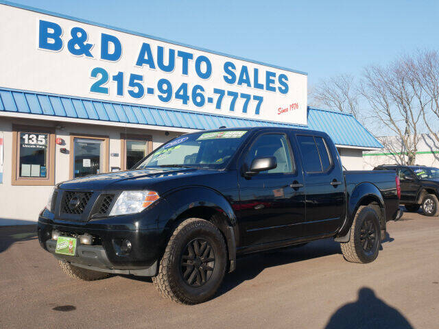 2015 Nissan Frontier for sale at B & D Auto Sales Inc. in Fairless Hills PA