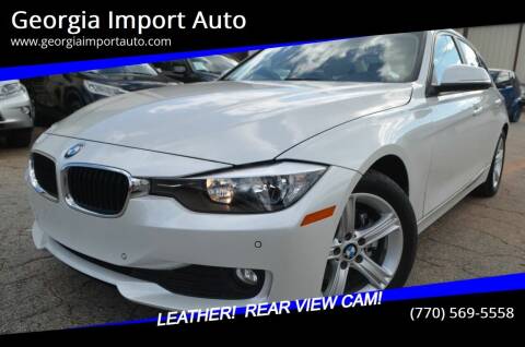 2015 BMW 3 Series for sale at Georgia Import Auto in Alpharetta GA