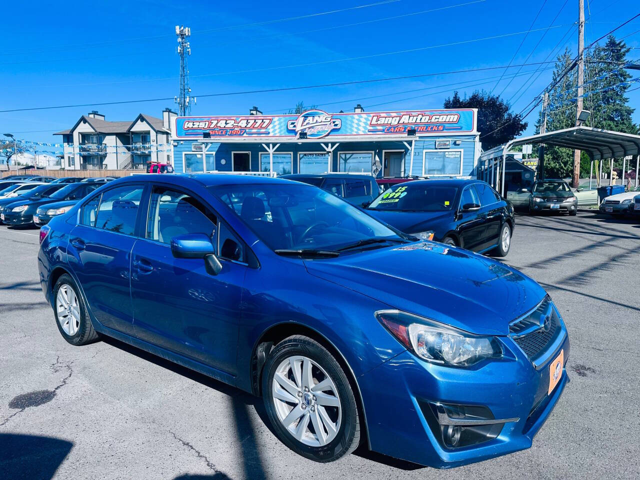 2016 Subaru Impreza for sale at Lang Autosports in Lynnwood, WA