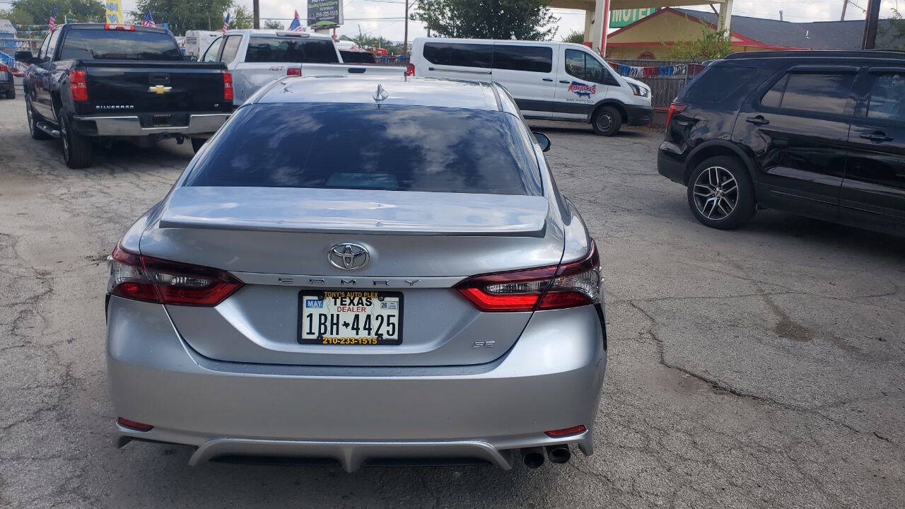 Used Car 2022 Toyota Camry  Se 4dr Sedan For Sale Under $25,000 In San Antonio, Texas