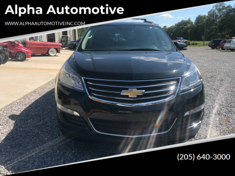 2015 Chevrolet Traverse for sale at Alpha Automotive in Odenville AL